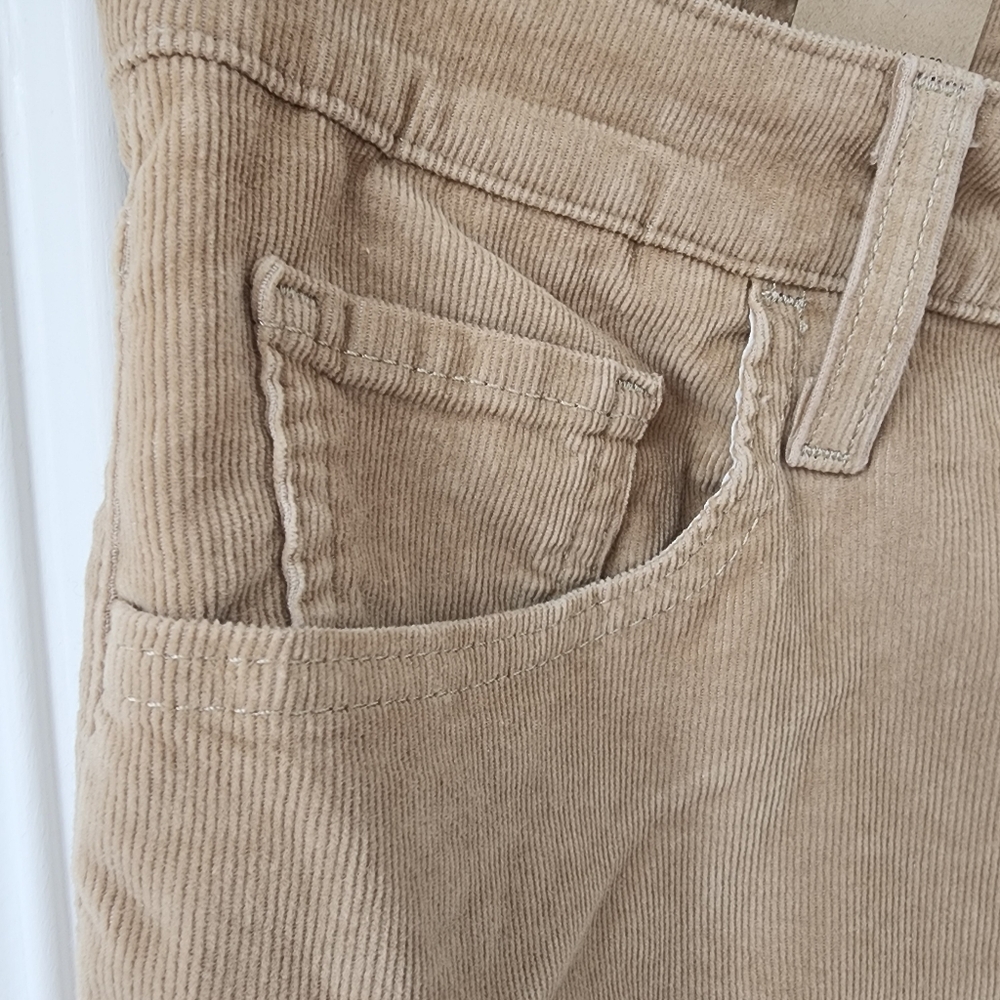 Levi’s 726 High Rise Flare Corduroy Pants Travertine Tan NWT 29x30 - Picture 6 of 9